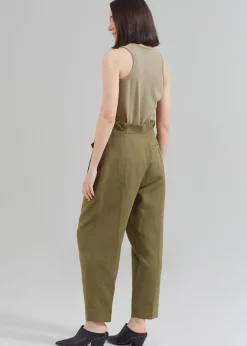 3.1 Phillip Lim Cotton Linen Paperbag Pant