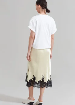 3.1 Phillip Lim Draped T-Shirt Slip Combo Dress