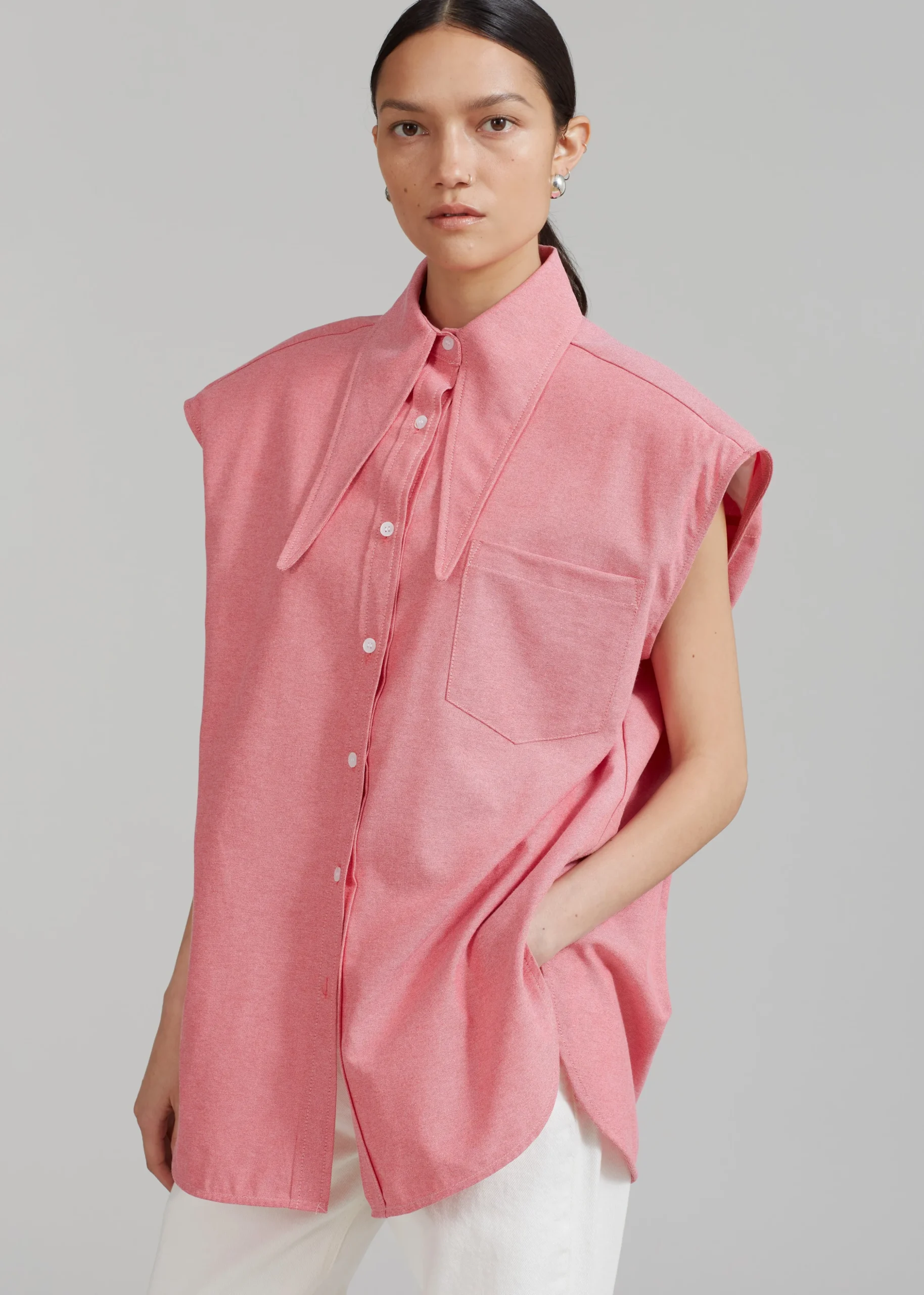 Aiden Long Collar Shirt