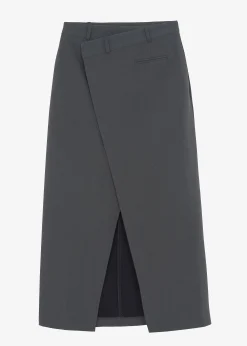Annabel Asymmetric Midi Skirt