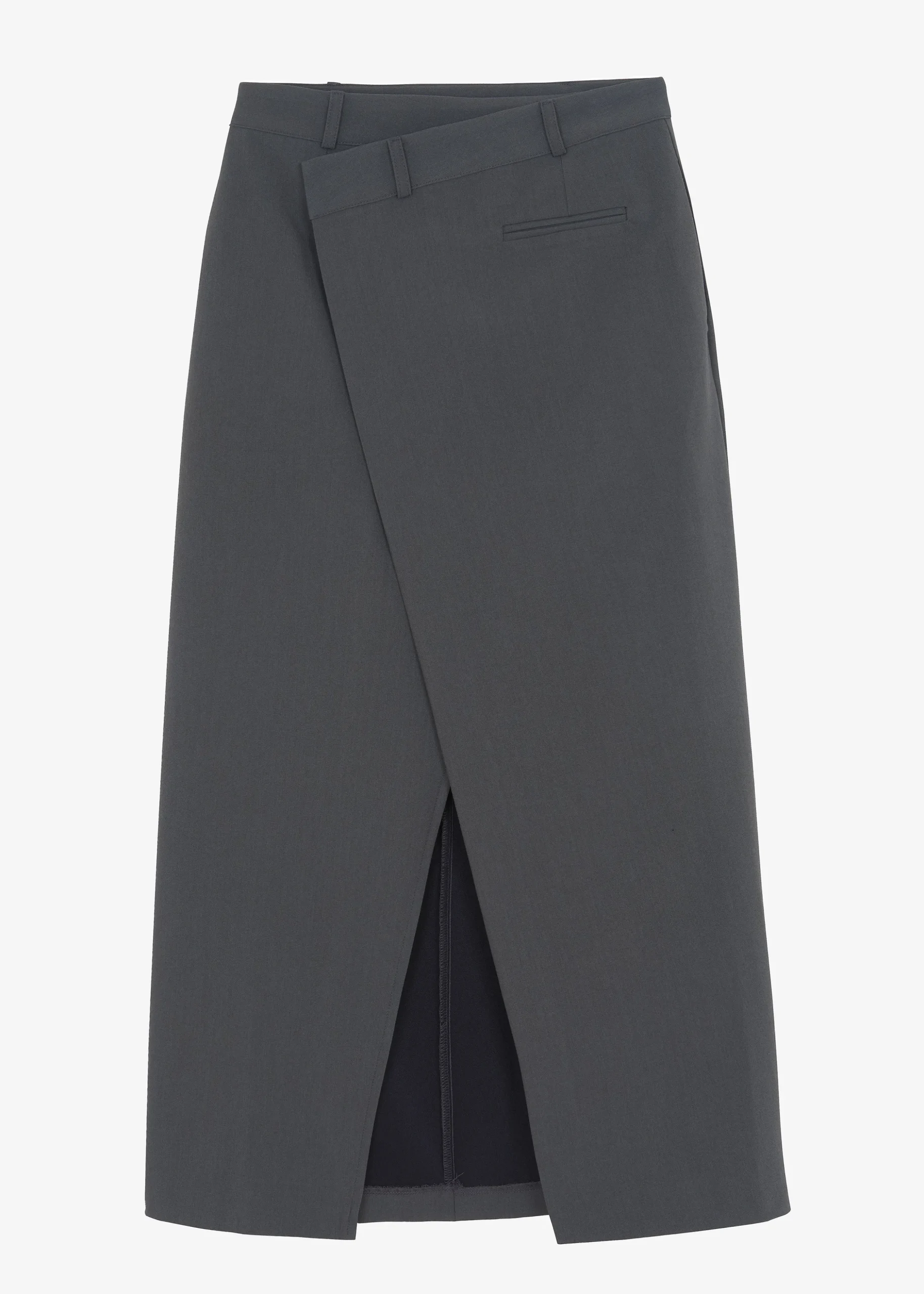 Annabel Asymmetric Midi Skirt
