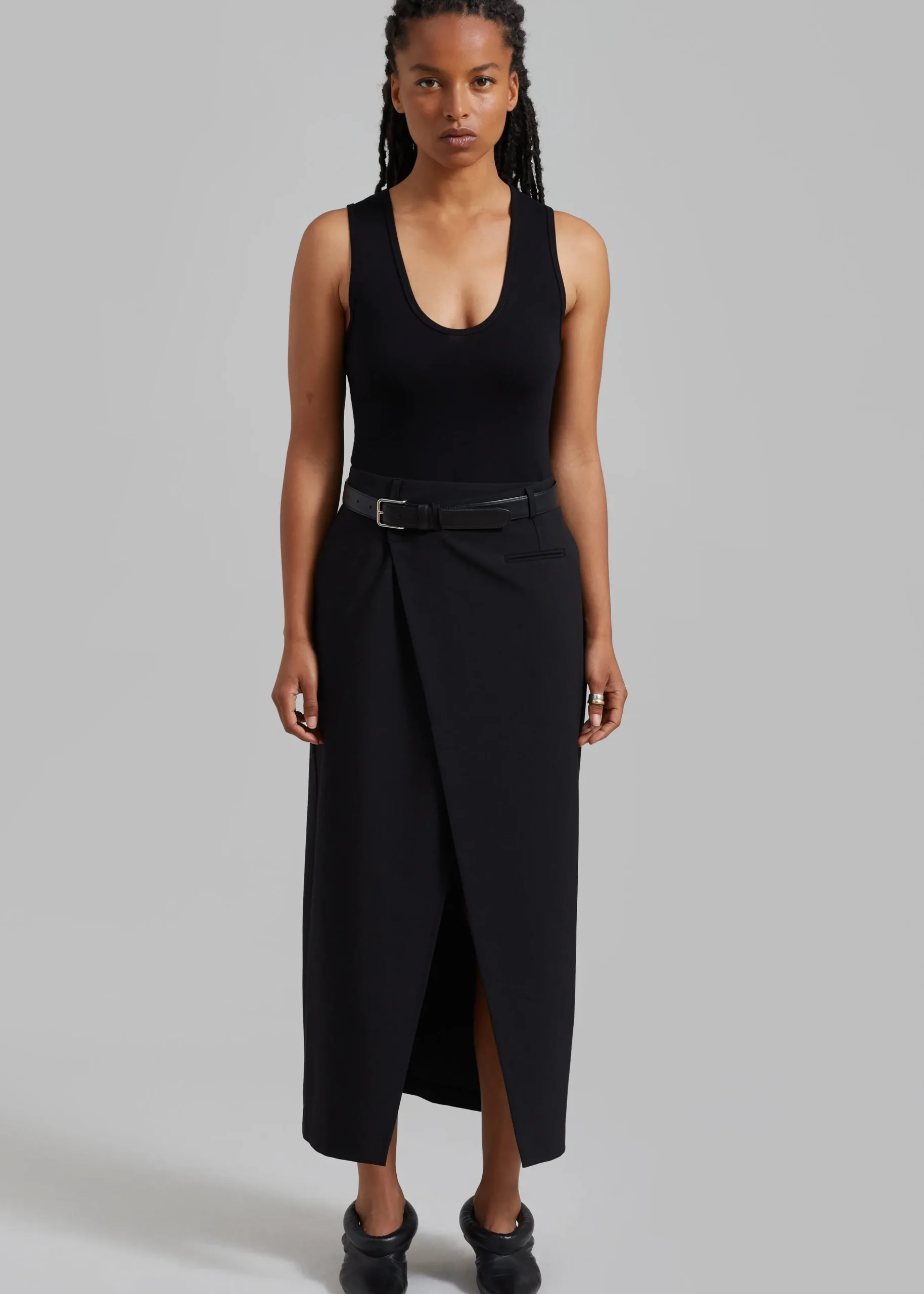 Annabel Asymmetric Midi Skirt