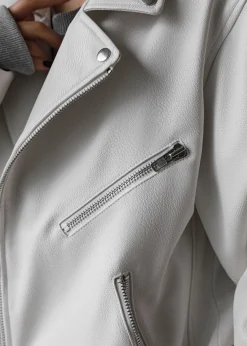 Aria Faux Leather Jacket
