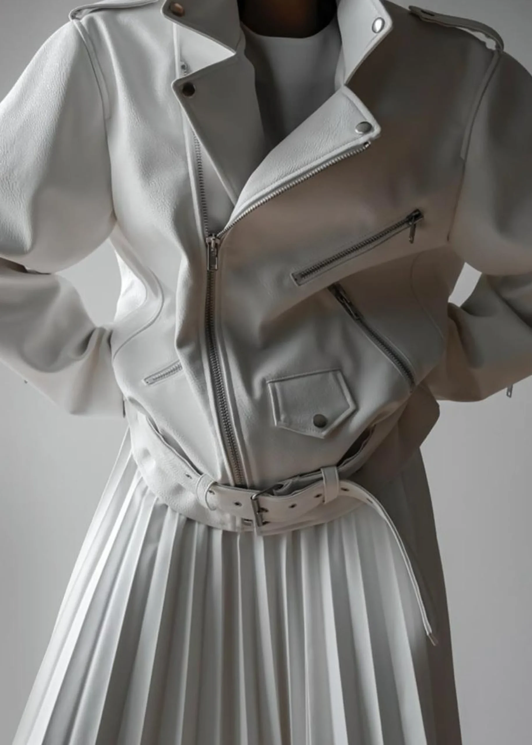 Aria Faux Leather Jacket