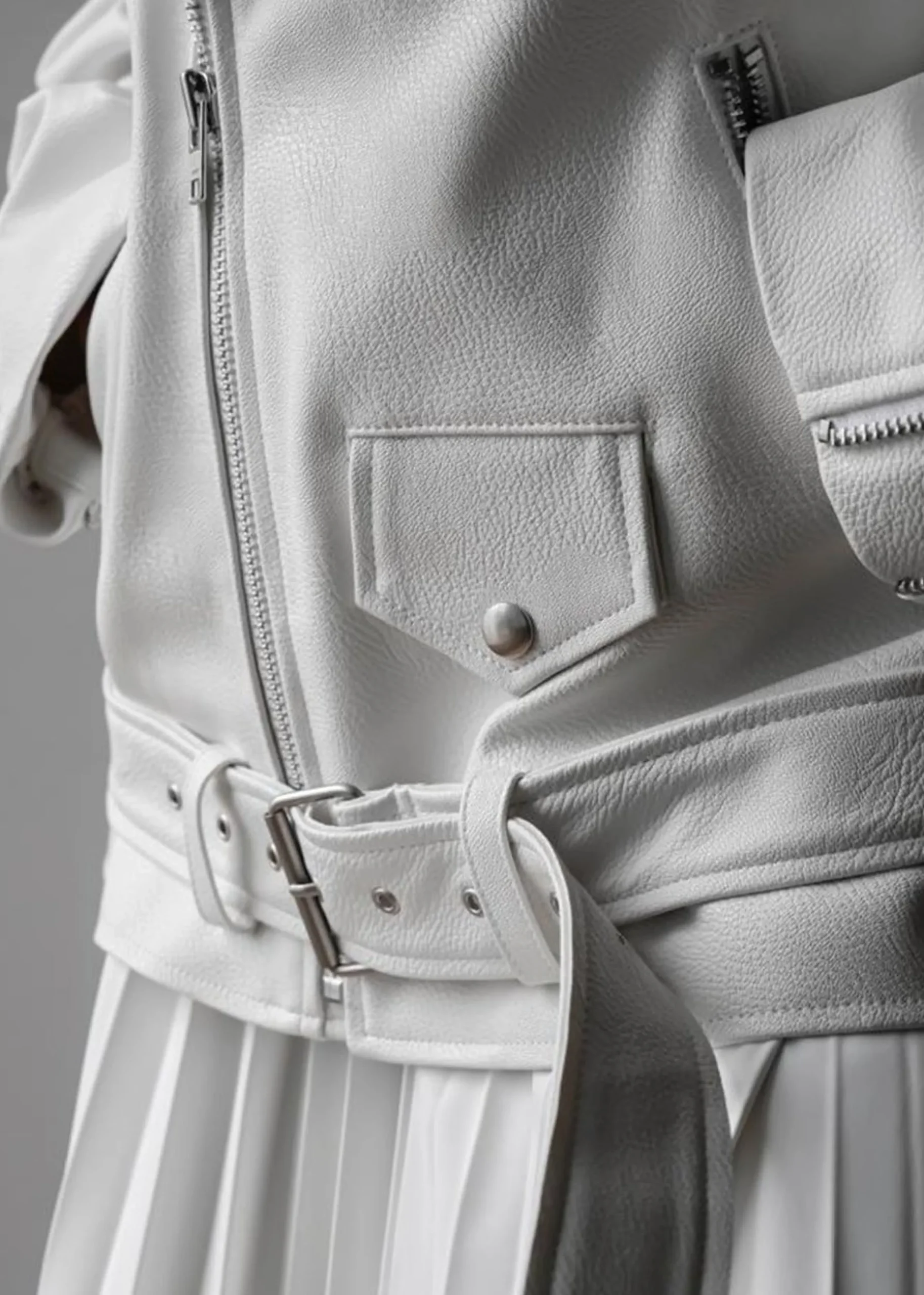Aria Faux Leather Jacket