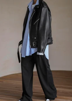 Aria Faux Leather Jacket