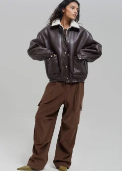 Arin Faux Leather Jacket