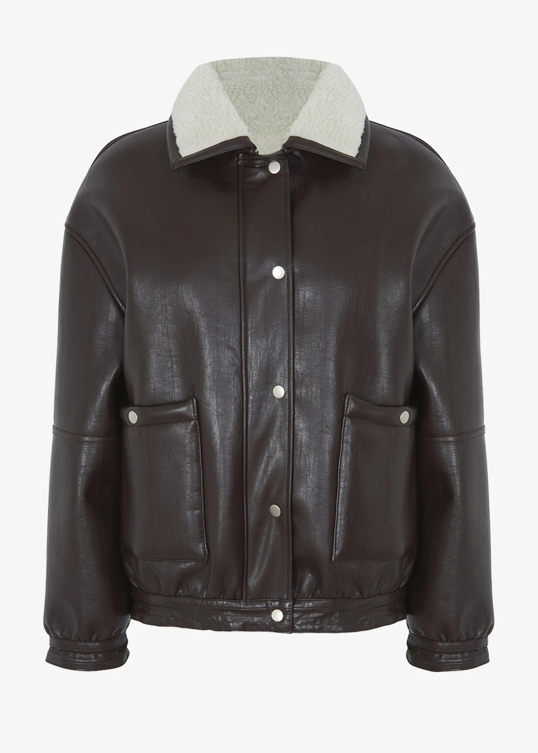 Arin Faux Leather Jacket