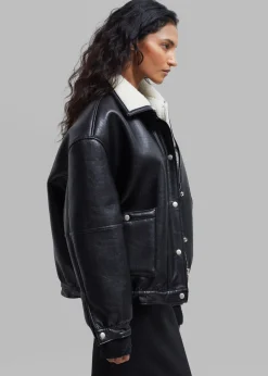 Arin Faux Leather Jacket