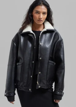 Arin Faux Leather Jacket