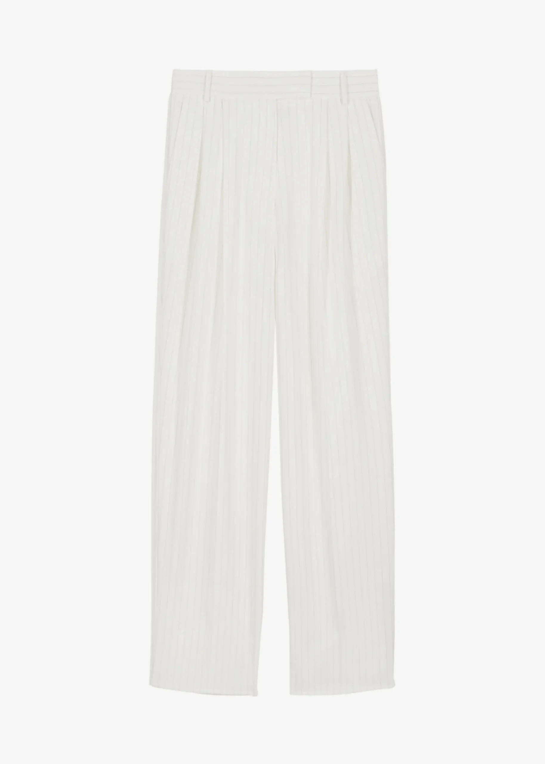 Bea Fluid Pinstripe Suit Pants