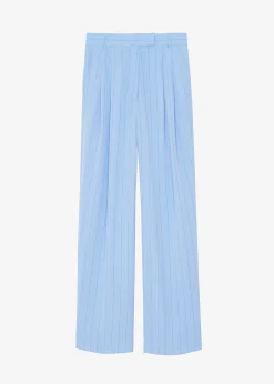 Bea Fluid Stripe Suit Pants