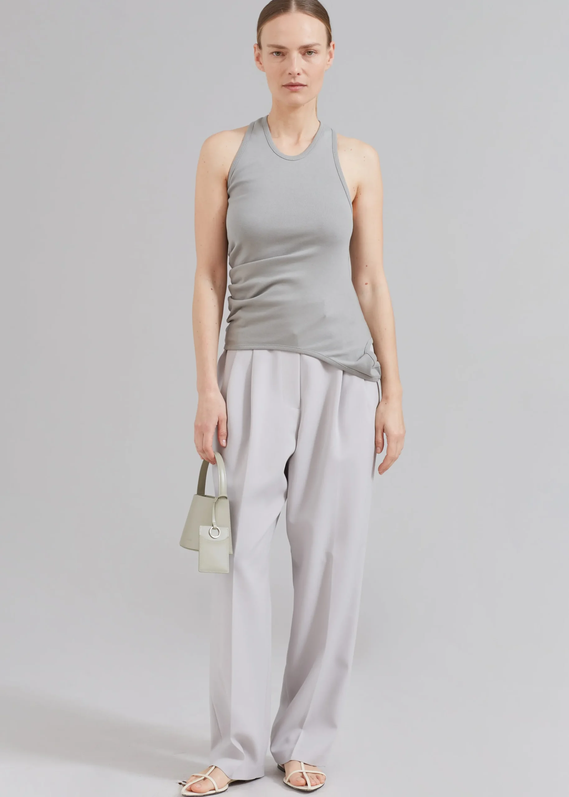 Bea Pleated Suit Pants