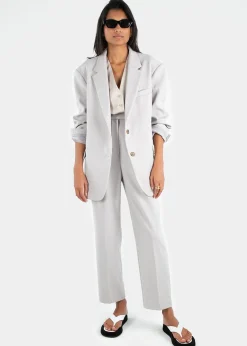 Bea Pleated Suit Pants
