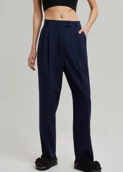Bea Pleated Suit Pants