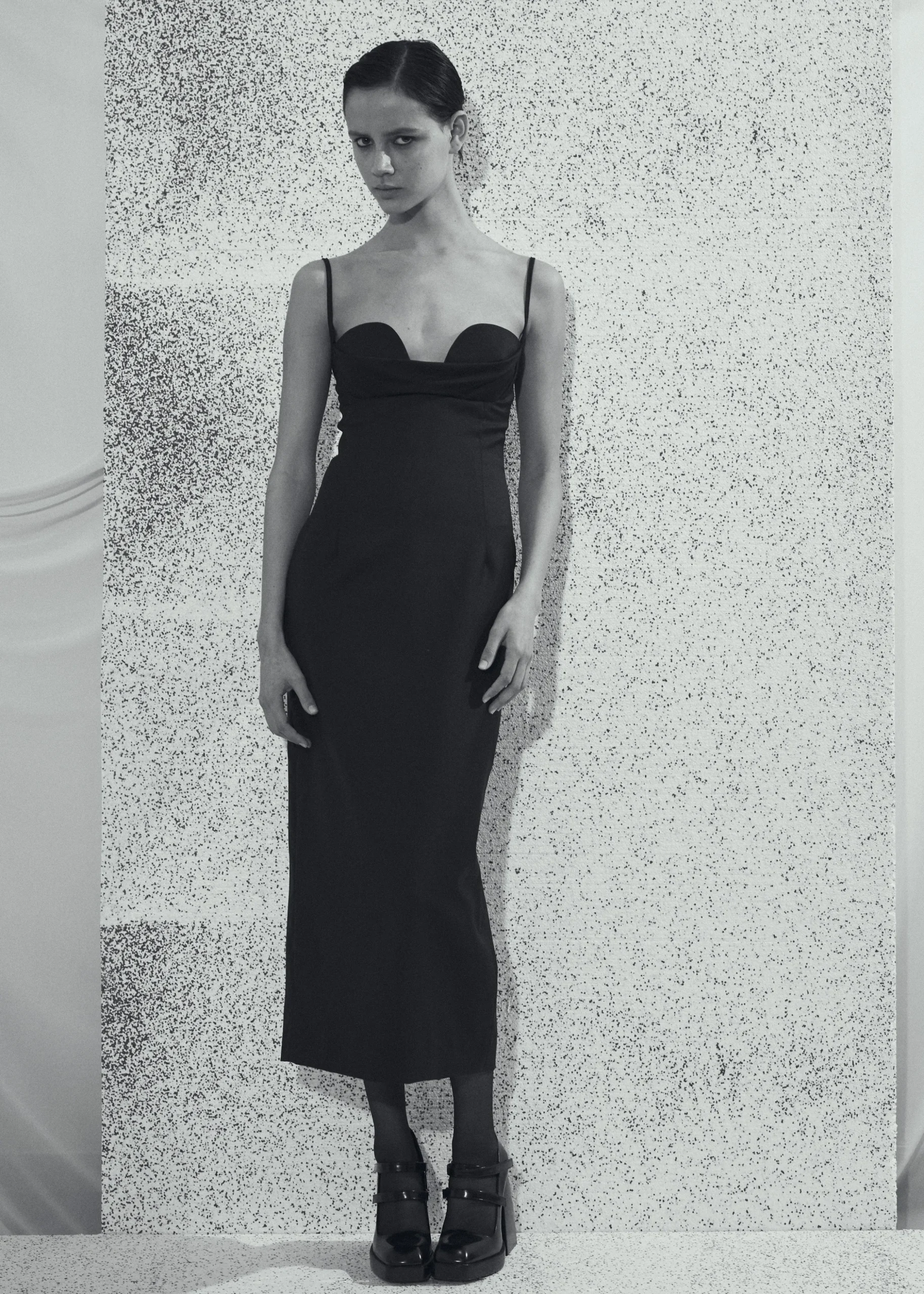 Beare Park Cowl Neck Pencil Dress
