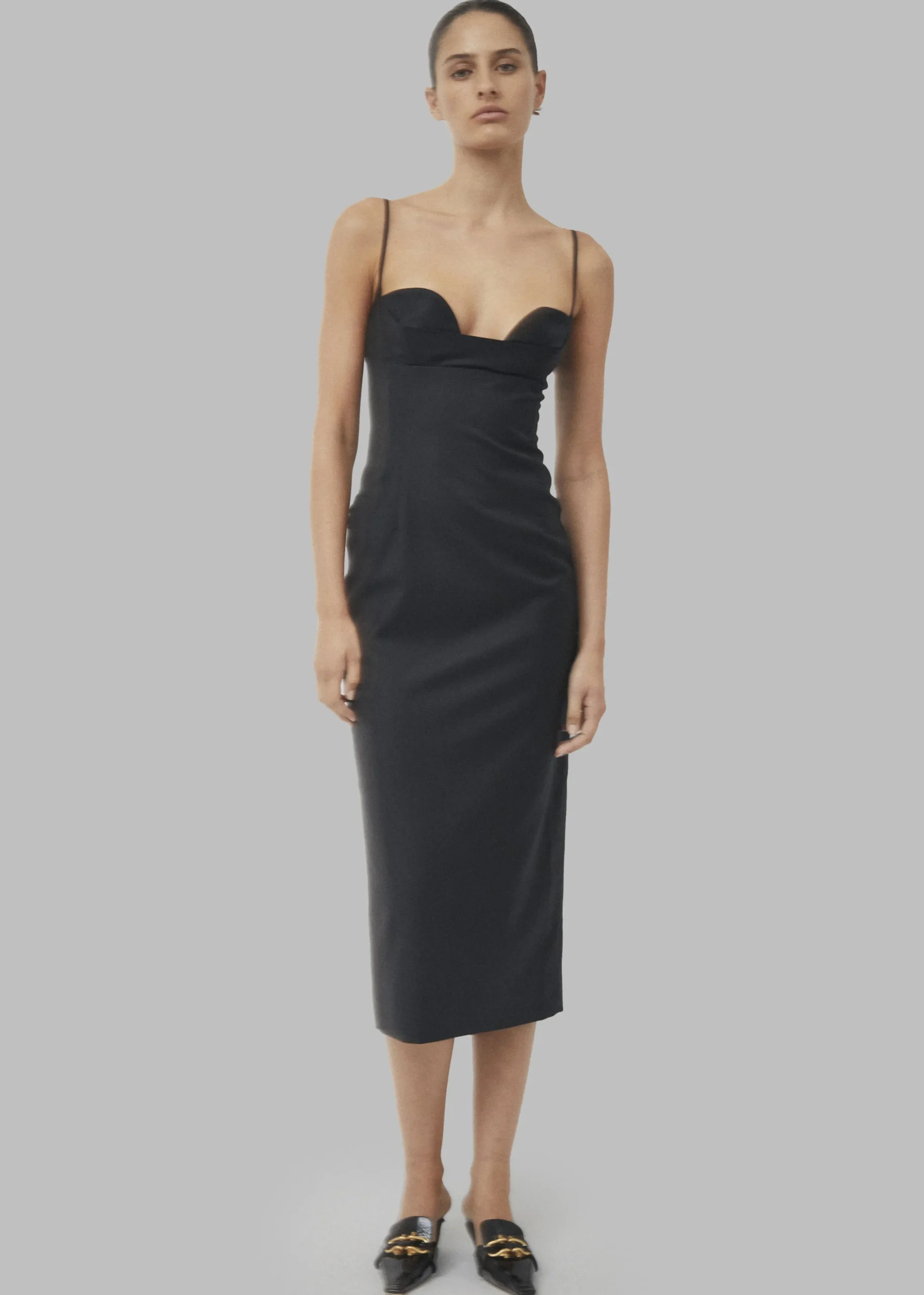Beare Park Cowl Neck Pencil Dress
