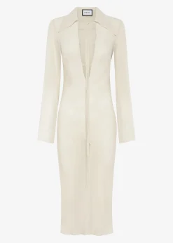 Beare Park Silk Georgette Tie Blouse Dress