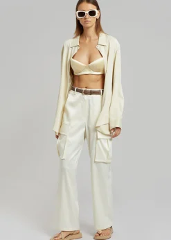 Bevza Seashell Short Bustier Top