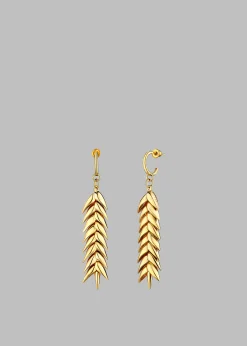 Bevza Spikelet Medium Earrings