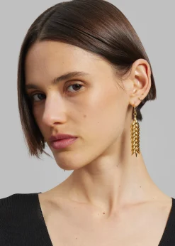 Bevza Spikelet Medium Earrings
