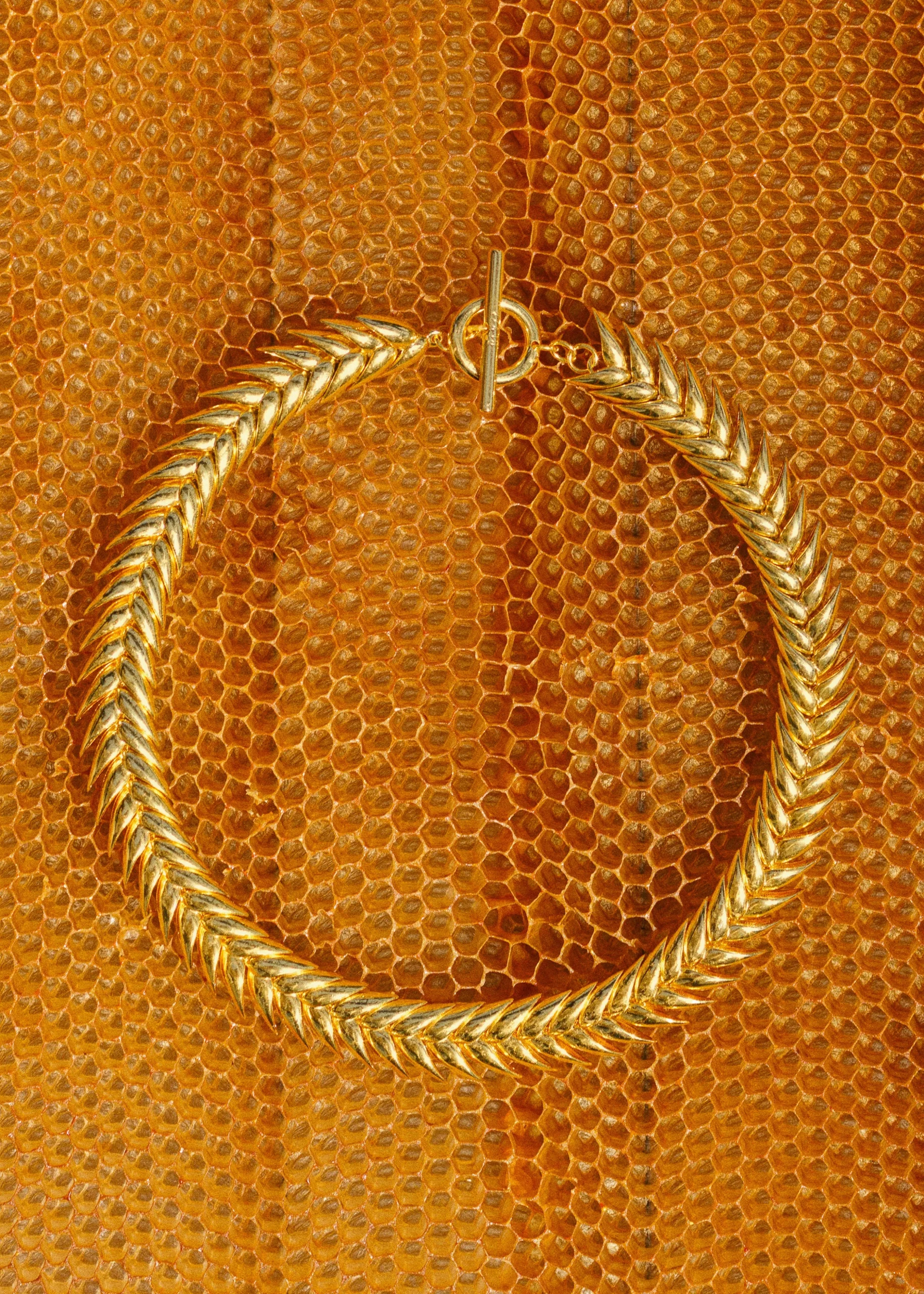 Bevza Spikelet Necklace