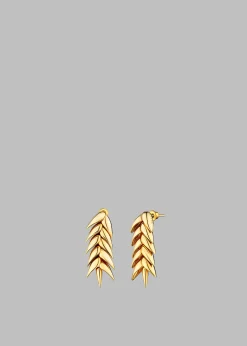 Bevza Spikelet Short Earrings
