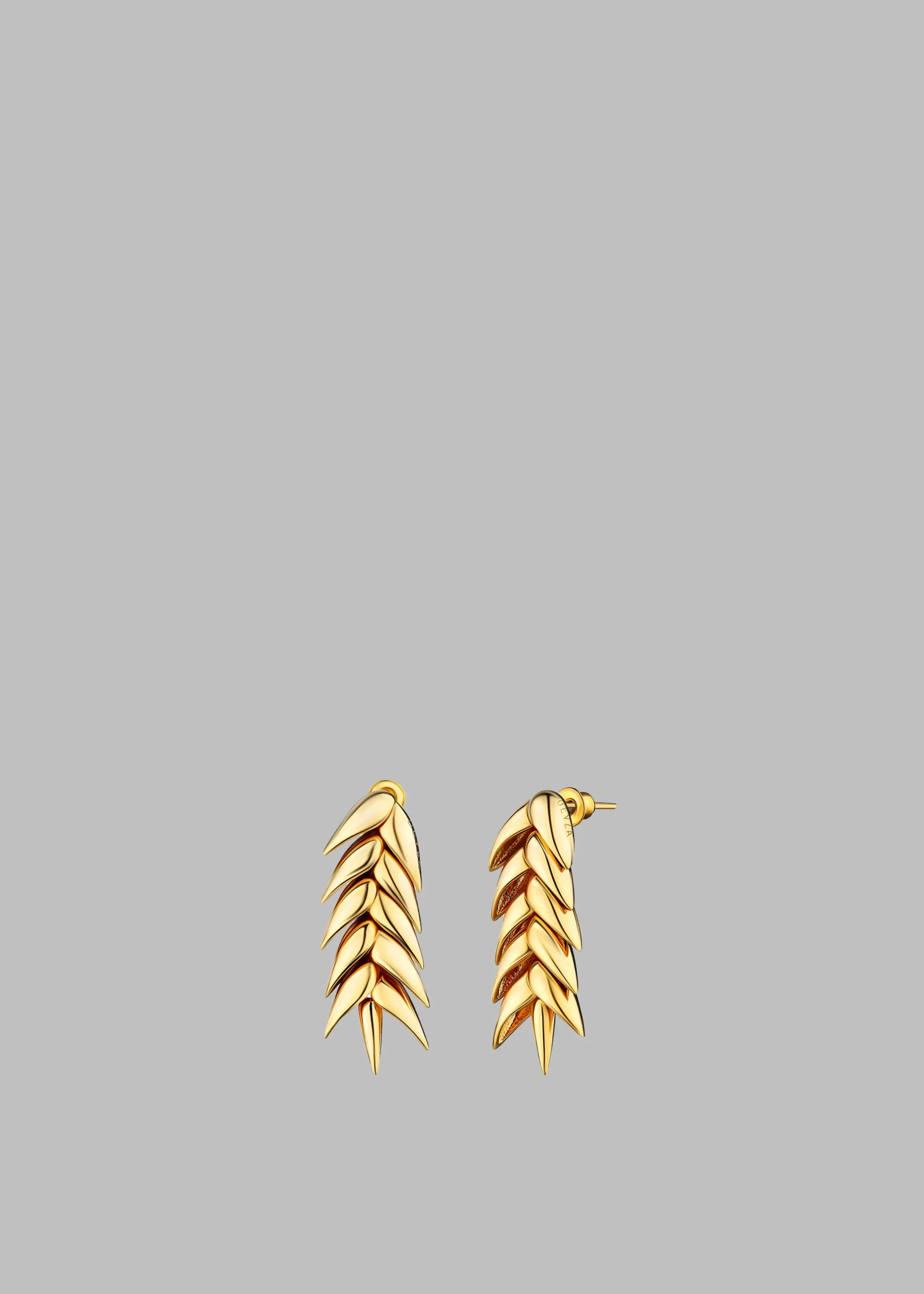 Bevza Spikelet Short Earrings