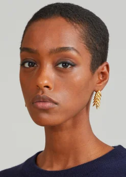 Bevza Spikelet Short Earrings