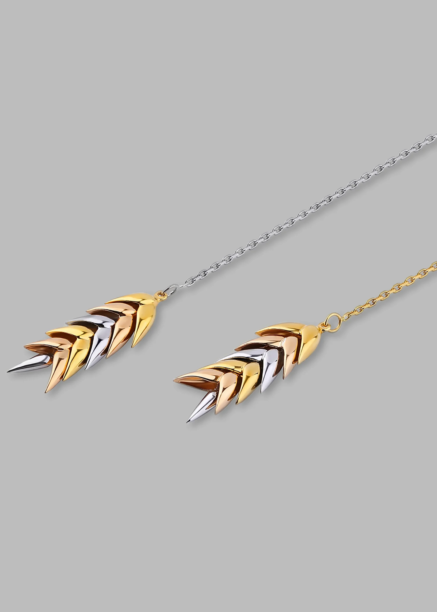 Bevza Trinity Long Pendant