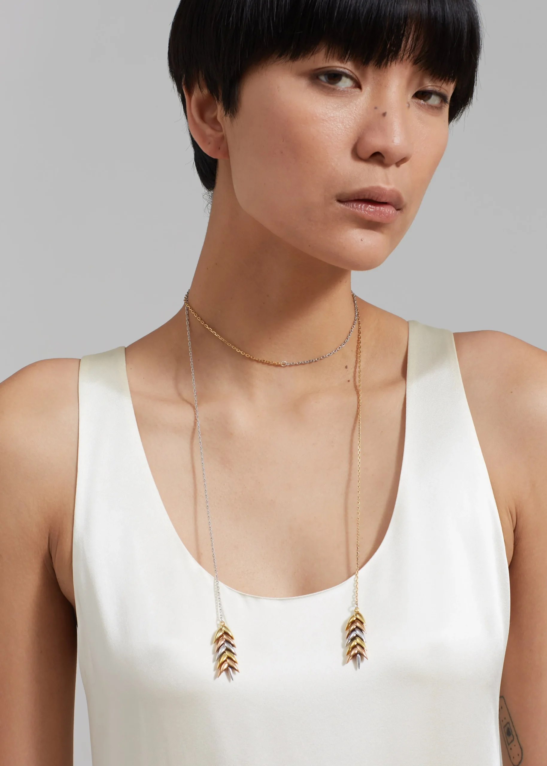 Bevza Trinity Long Pendant
