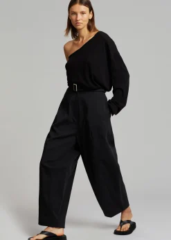 Bianca One Shoulder Loose Knit Top