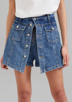 Blades Denim Skort