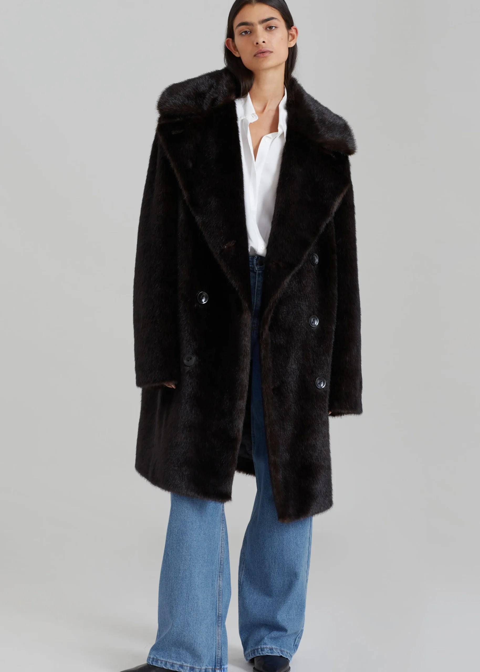 Brooke Faux Fur Coat