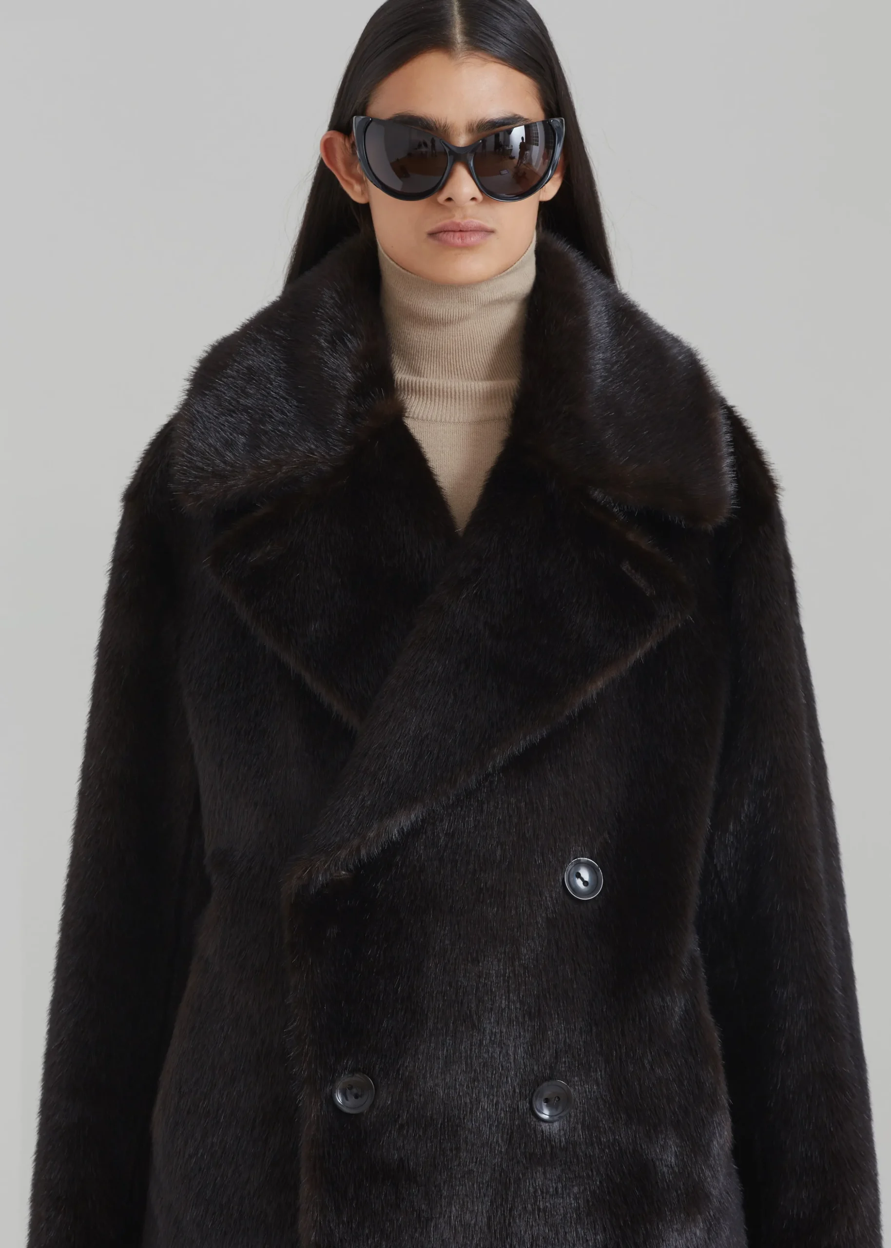 Brooke Faux Fur Coat
