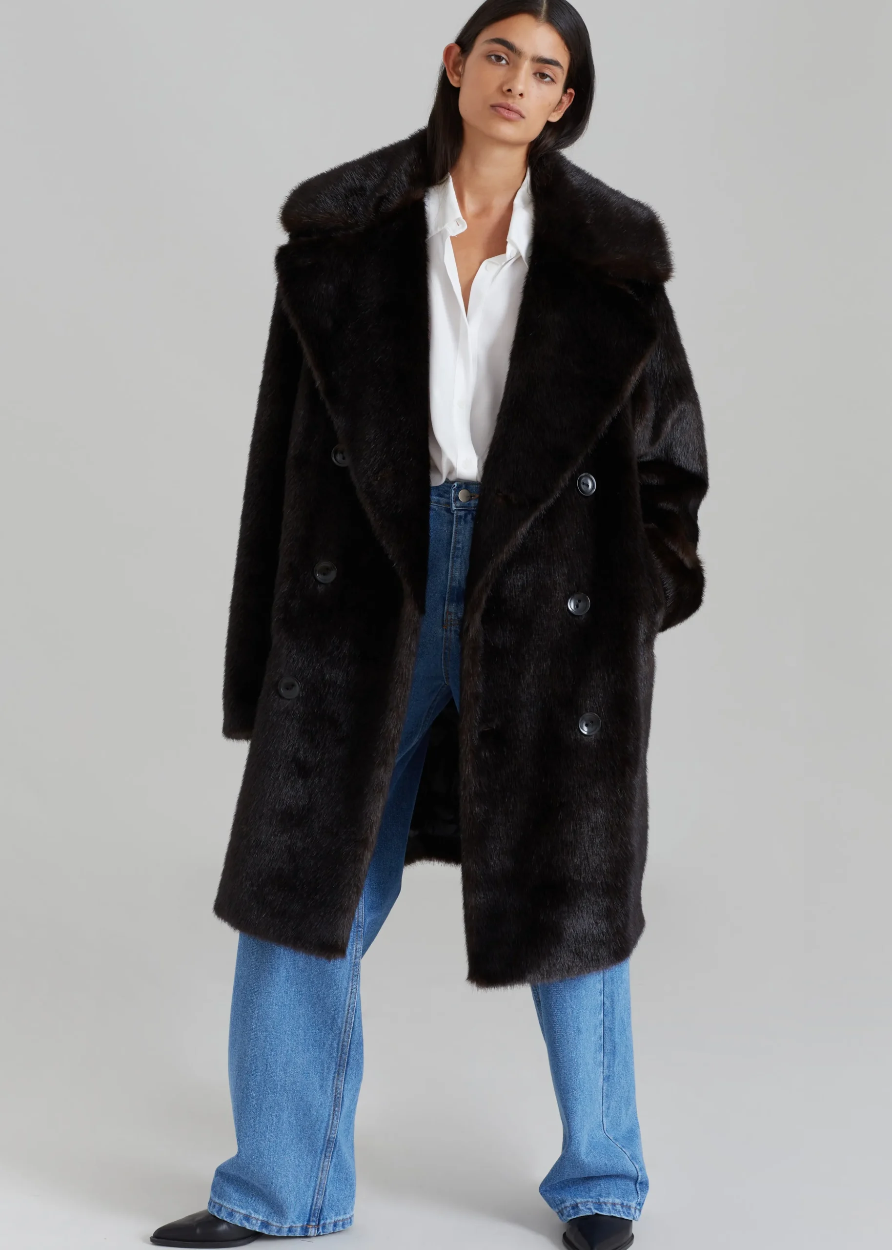 Brooke Faux Fur Coat