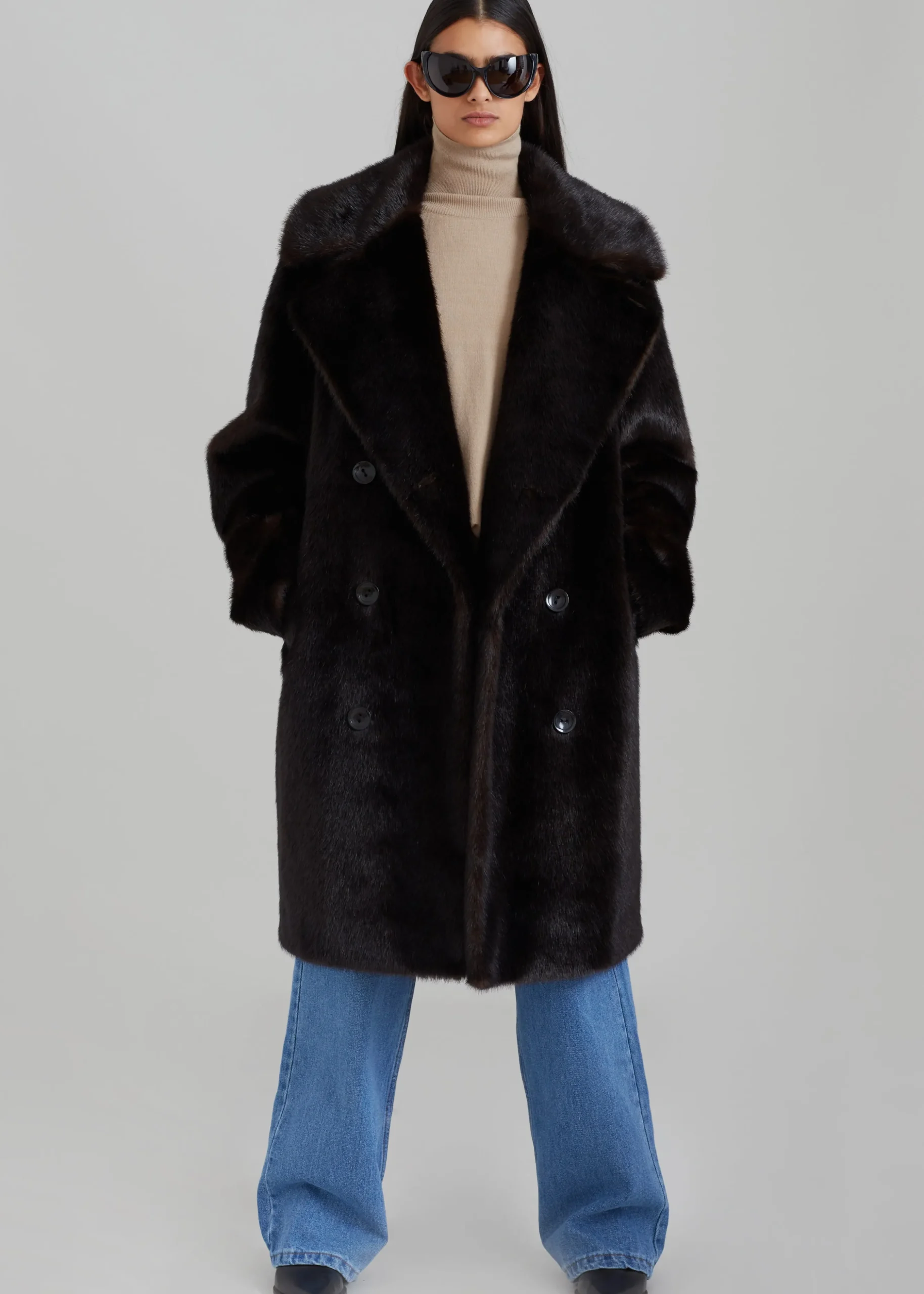 Brooke Faux Fur Coat