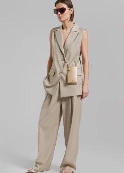 By Malene Birger Aya Leather Phone Pouch