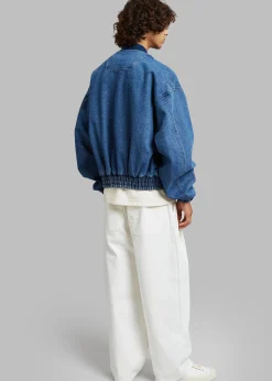 Cade Denim Bomber