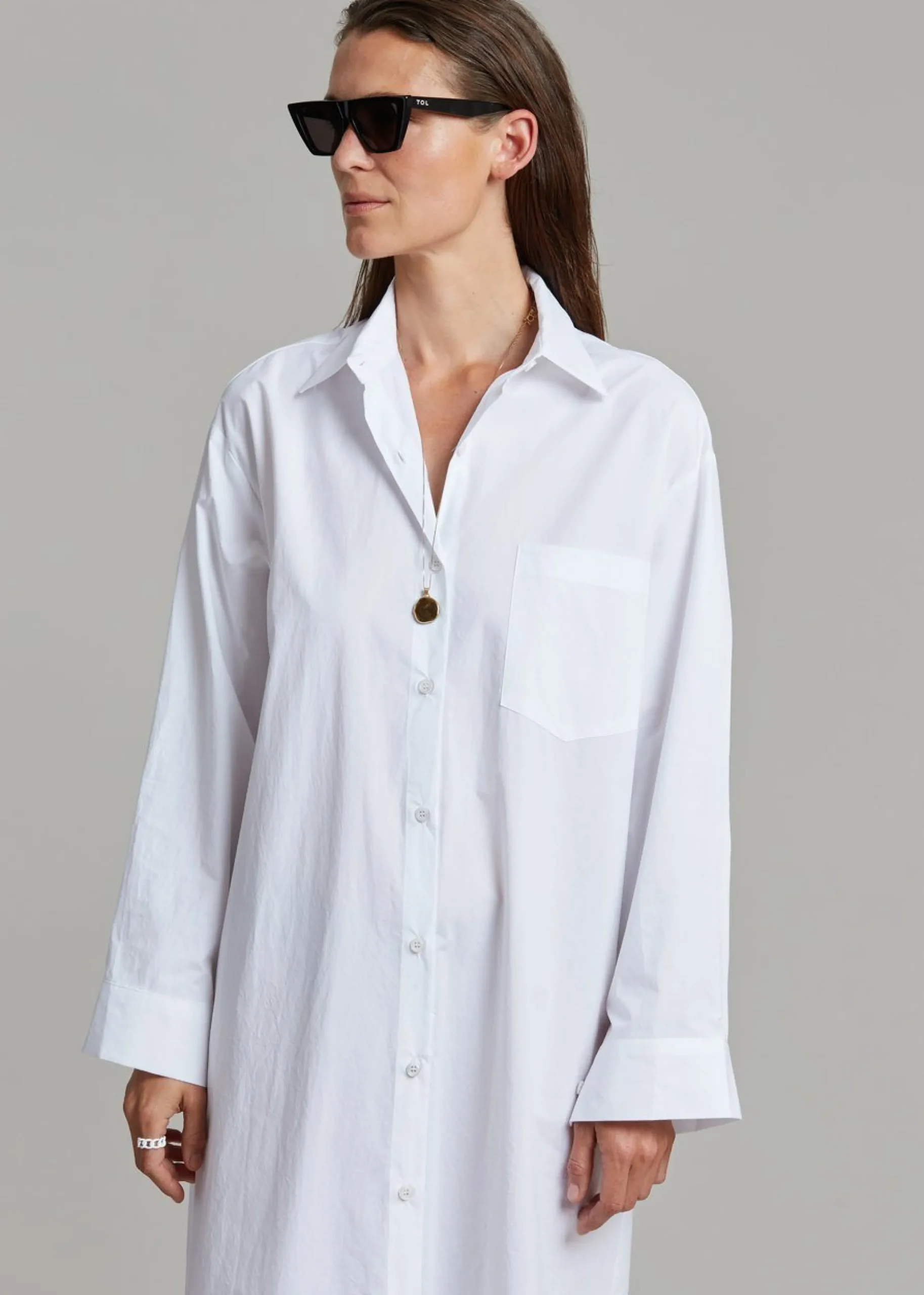 Cala Organic Cotton Shirt Dress