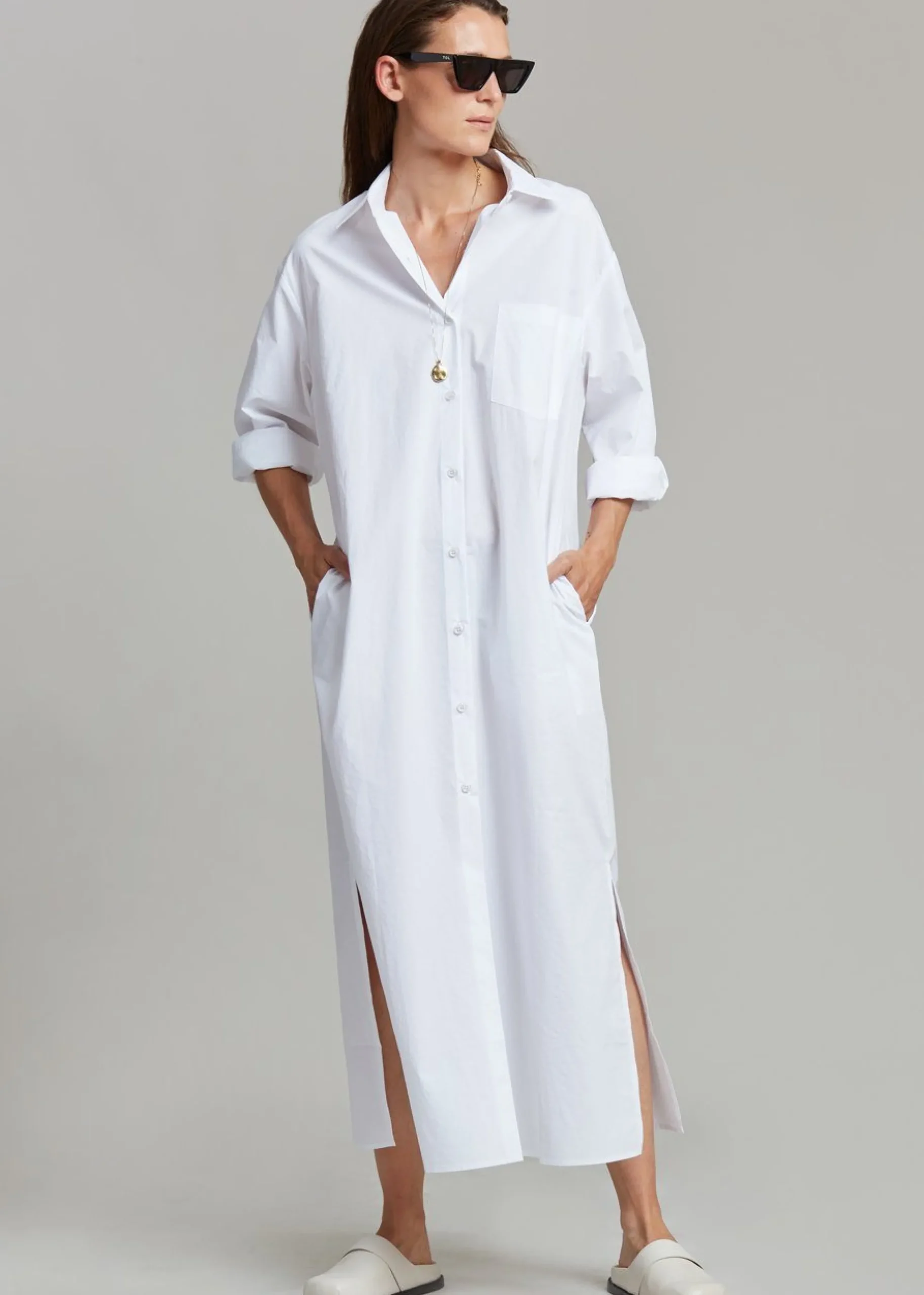 Cala Organic Cotton Shirt Dress