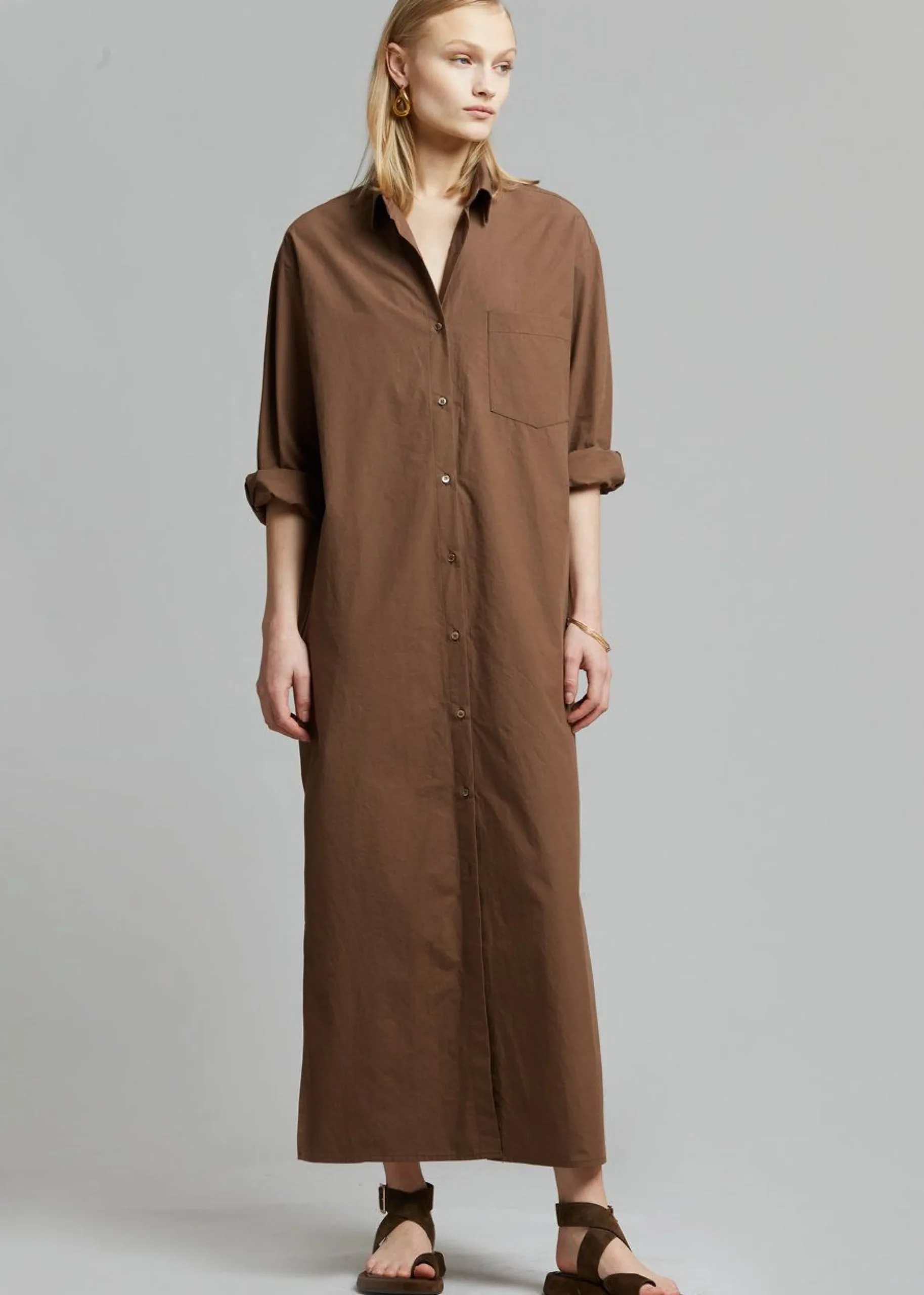 Cala Organic Cotton Shirt Dress