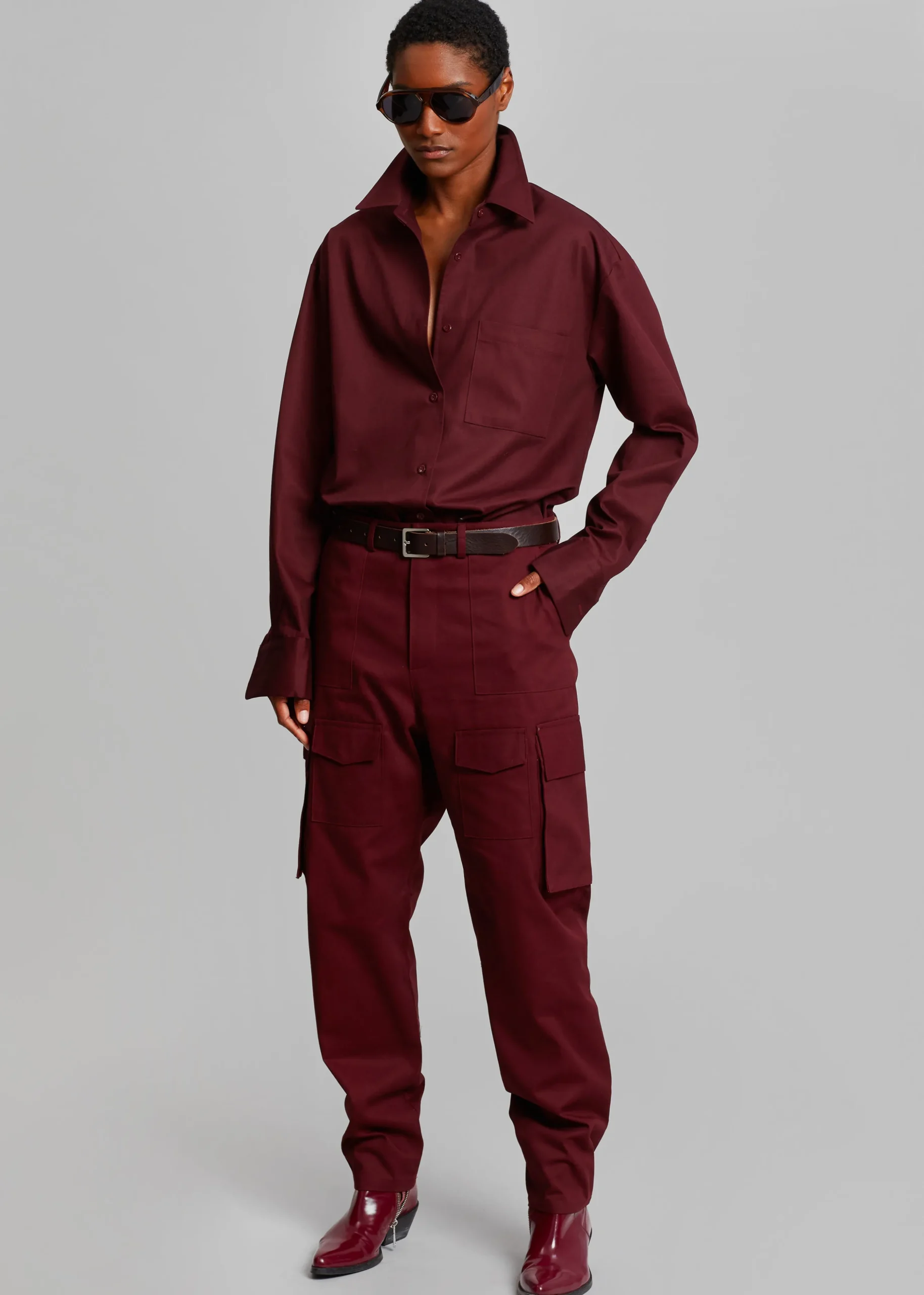 Carrie Twill Cargo Pants