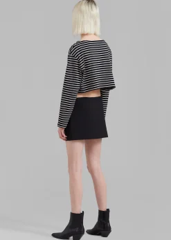 Chester Mini Slit Skirt