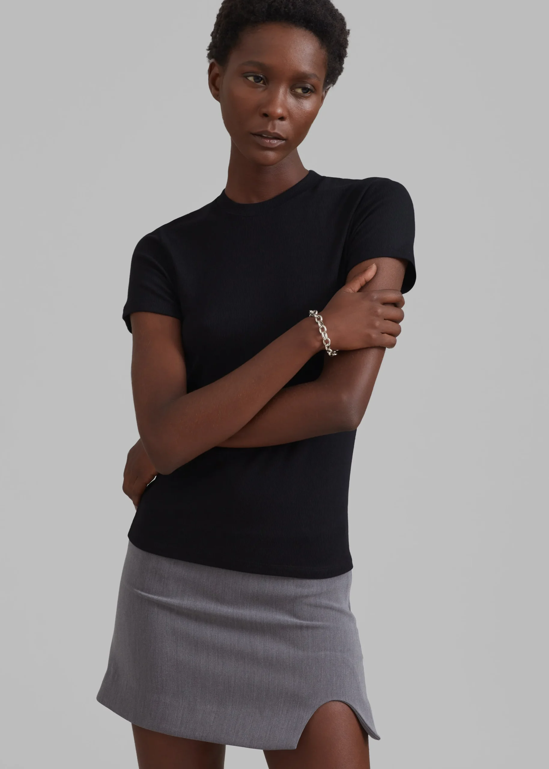 Chester Mini Slit Skirt
