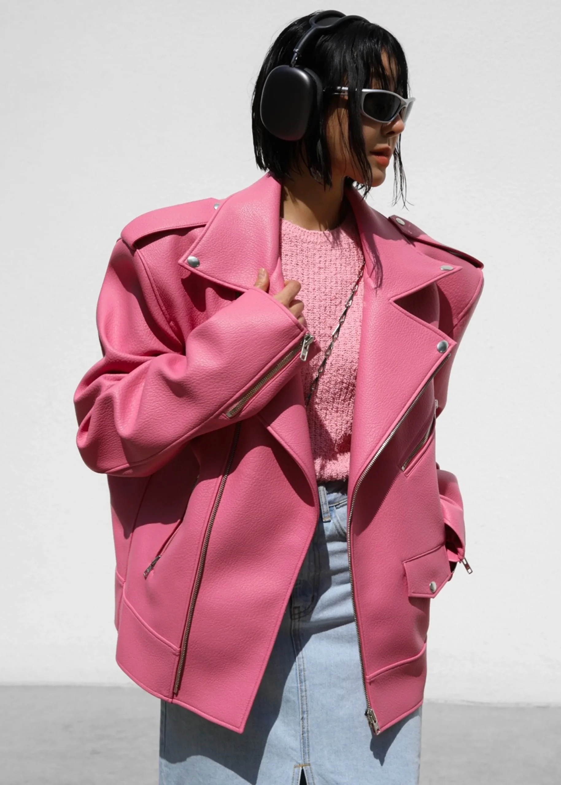 Chicago Oversized Perfecto Jacket