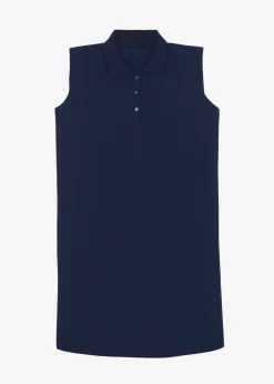 Chris Polo Padded Shoulders Mini Dress