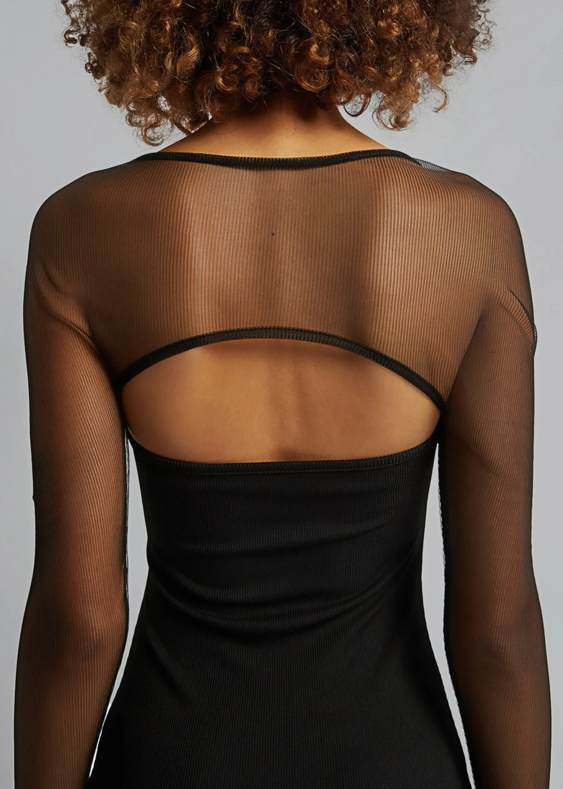Christopher Esber Polar Orbit Ruched Shawl Mini Dress