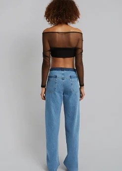 Christopher Esber Polar Orbit Shawl Crop
