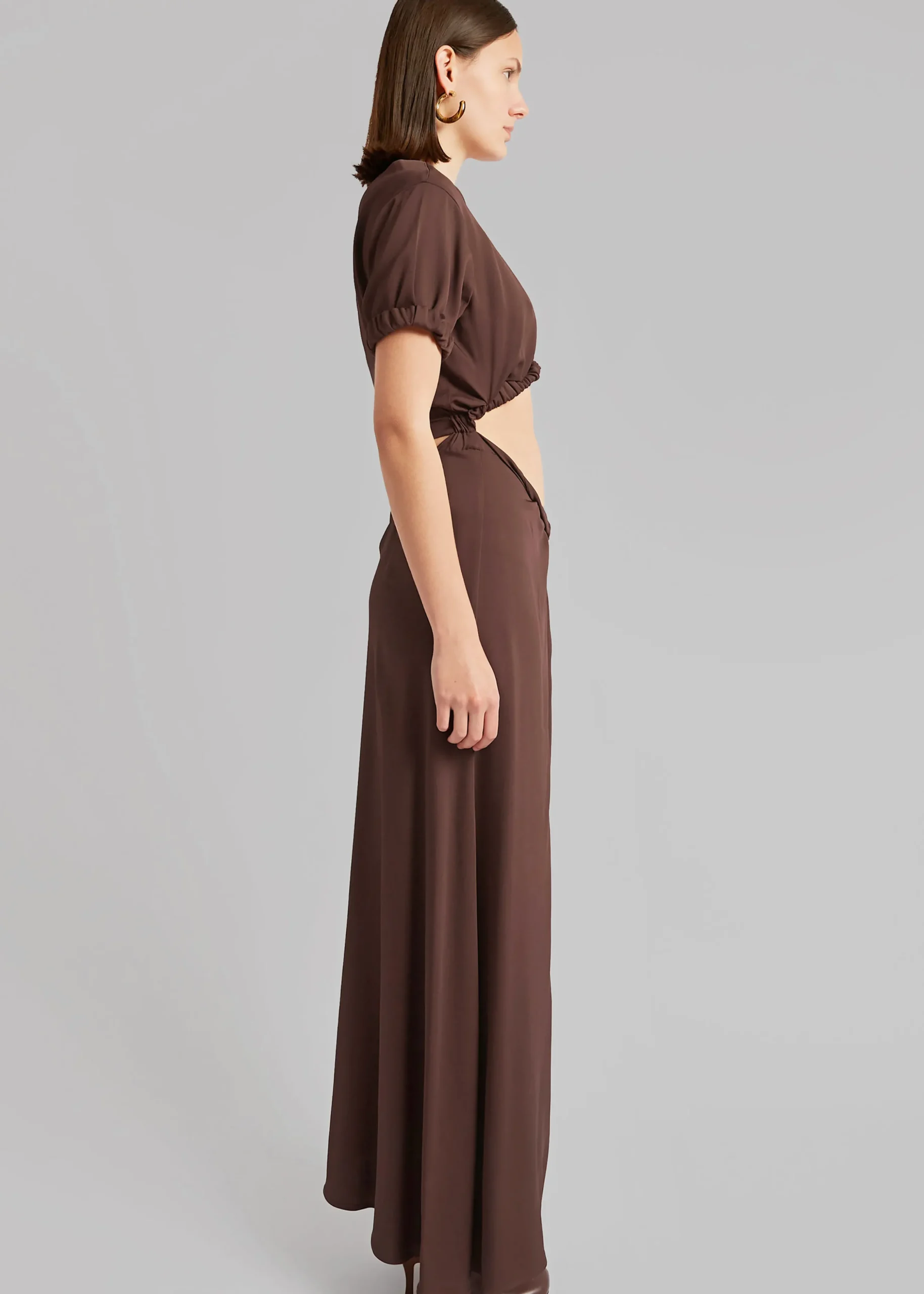 Christopher Esber Roll Sleeve Tee Dress
